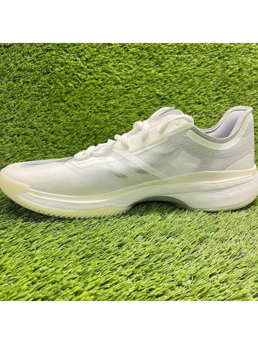 Adidas Adizero Select 3.0 Mens Size 15 White Silver Running Shoes Sneakers